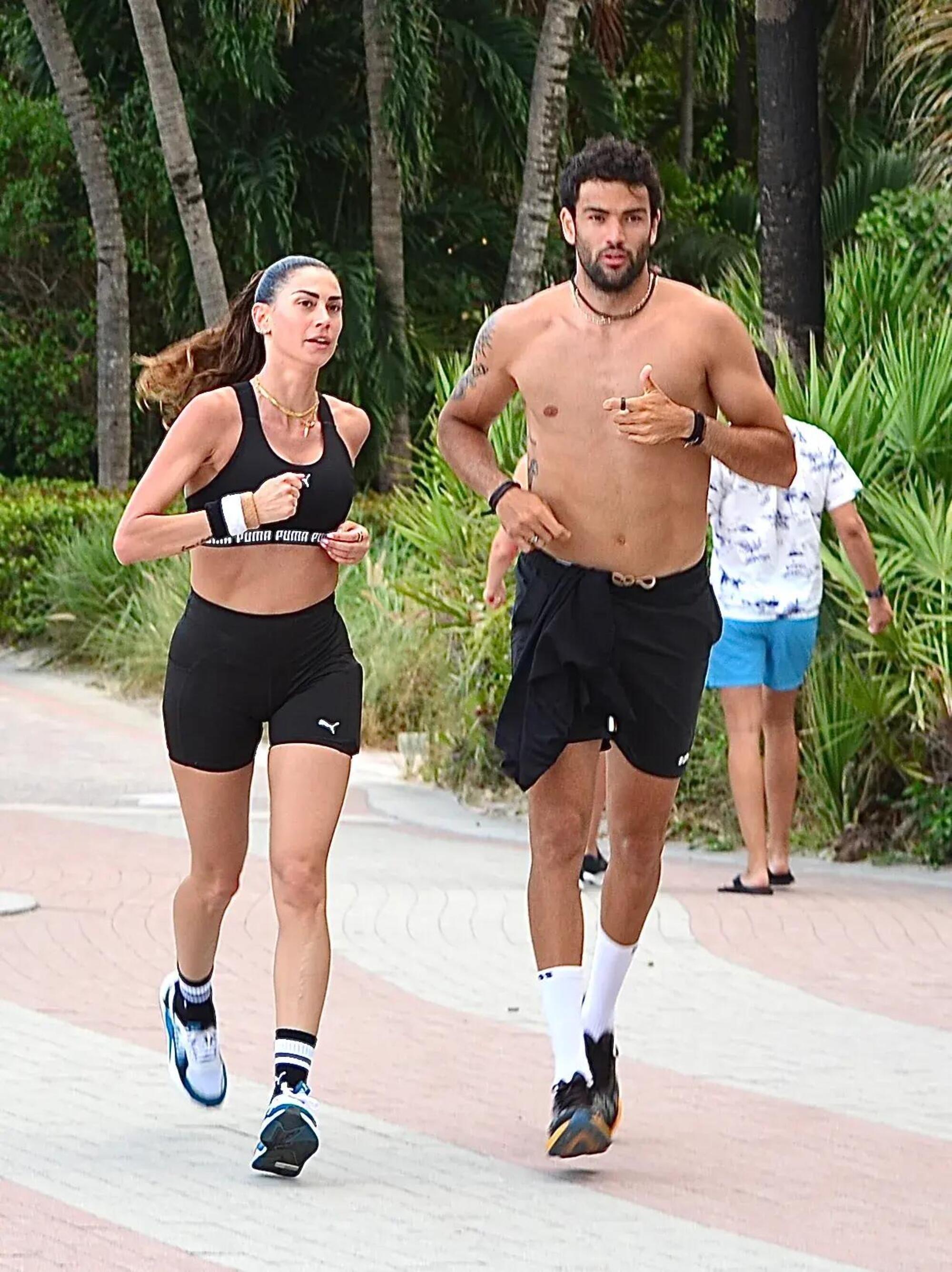 Melissa Satta e Matteo Berrettini