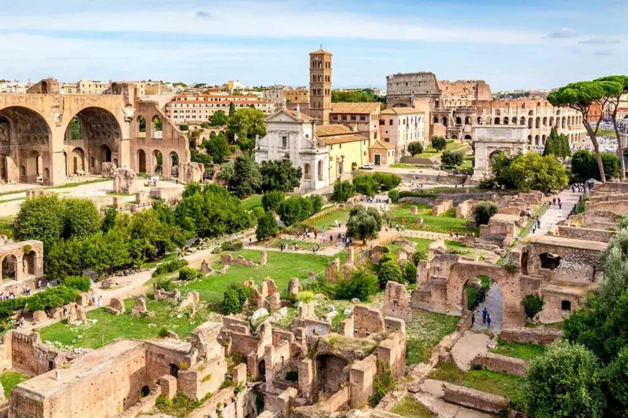 Uno scorcio sui Fori Imperiali