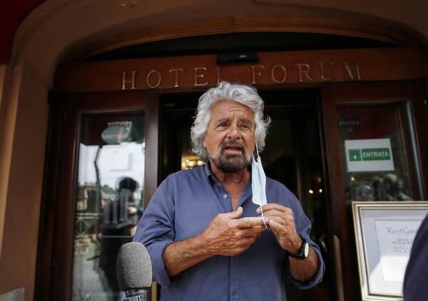 Siamo andati a mangiare all&rsquo;Hotel Forum, quartier generale di Beppe Grillo e del Marchese di Alberto Sordi: fra linguine ai gamberi e un semifreddo pannoso: loro so&rsquo; loro e noi non siamo un caz*o?