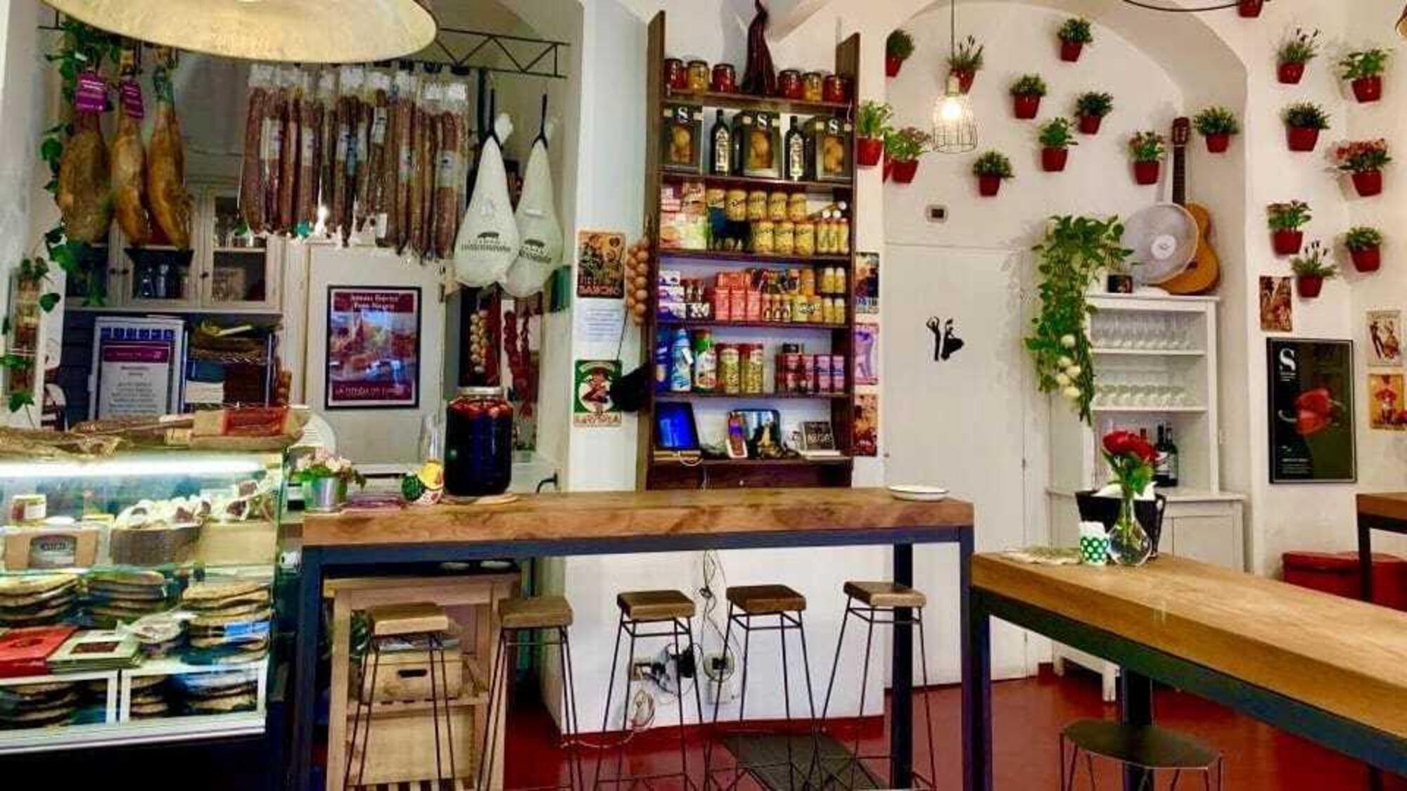 L'interno de La Tienda de Juan