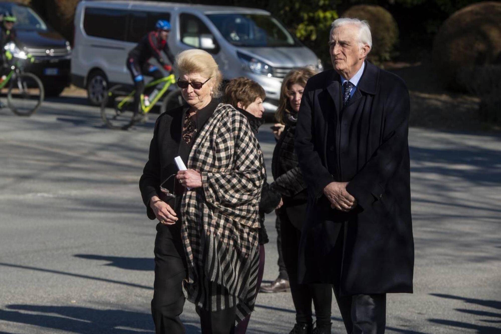 Margherita Agnelli e il marito Serge de Pahlen