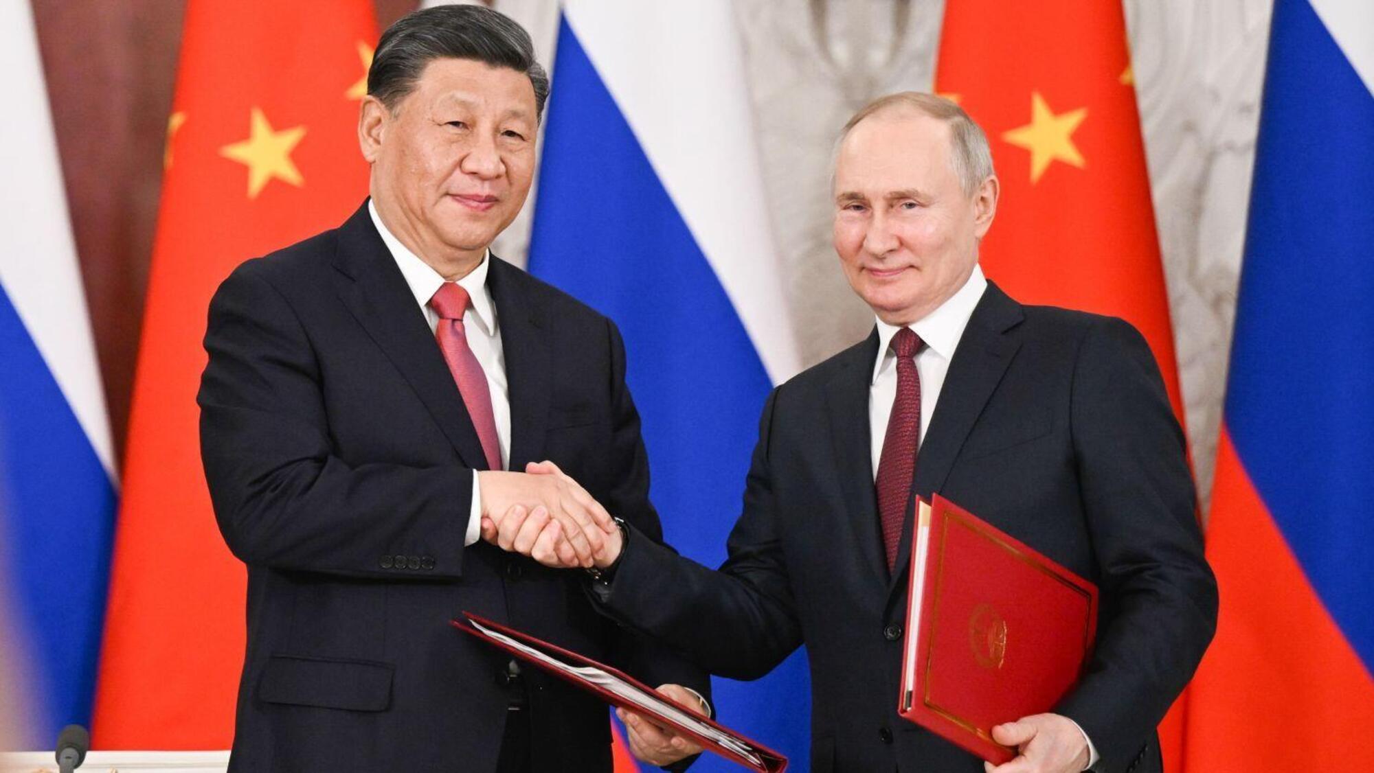 Vladimir Putin e Xi Jinping