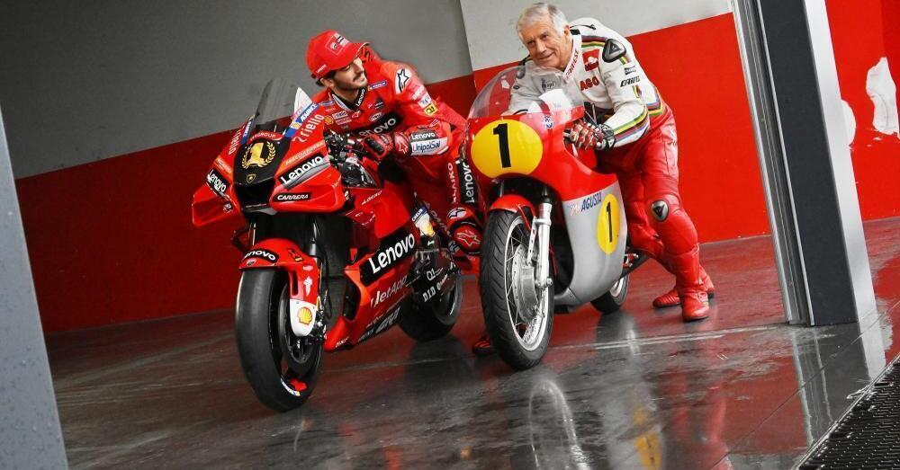 Giacomo Agostini a MOW: &quot;I veri rivali di Pecco, un dubbio su Marc Marquez e i nomi del dream team MV in MotoGP&quot;