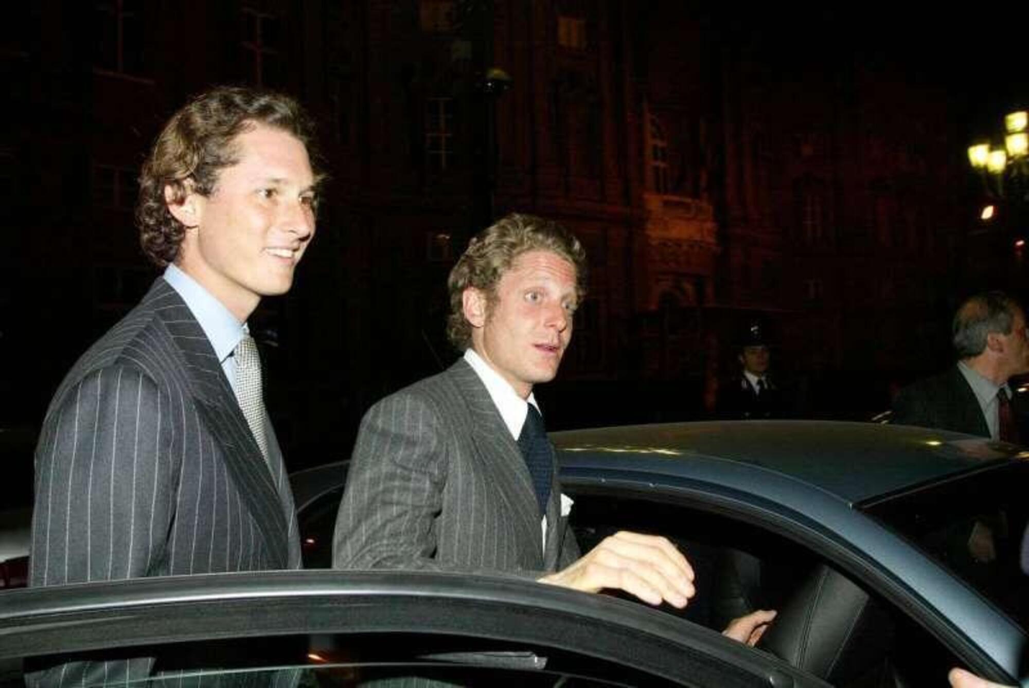 John Elkann e suo fratello minore Lapo