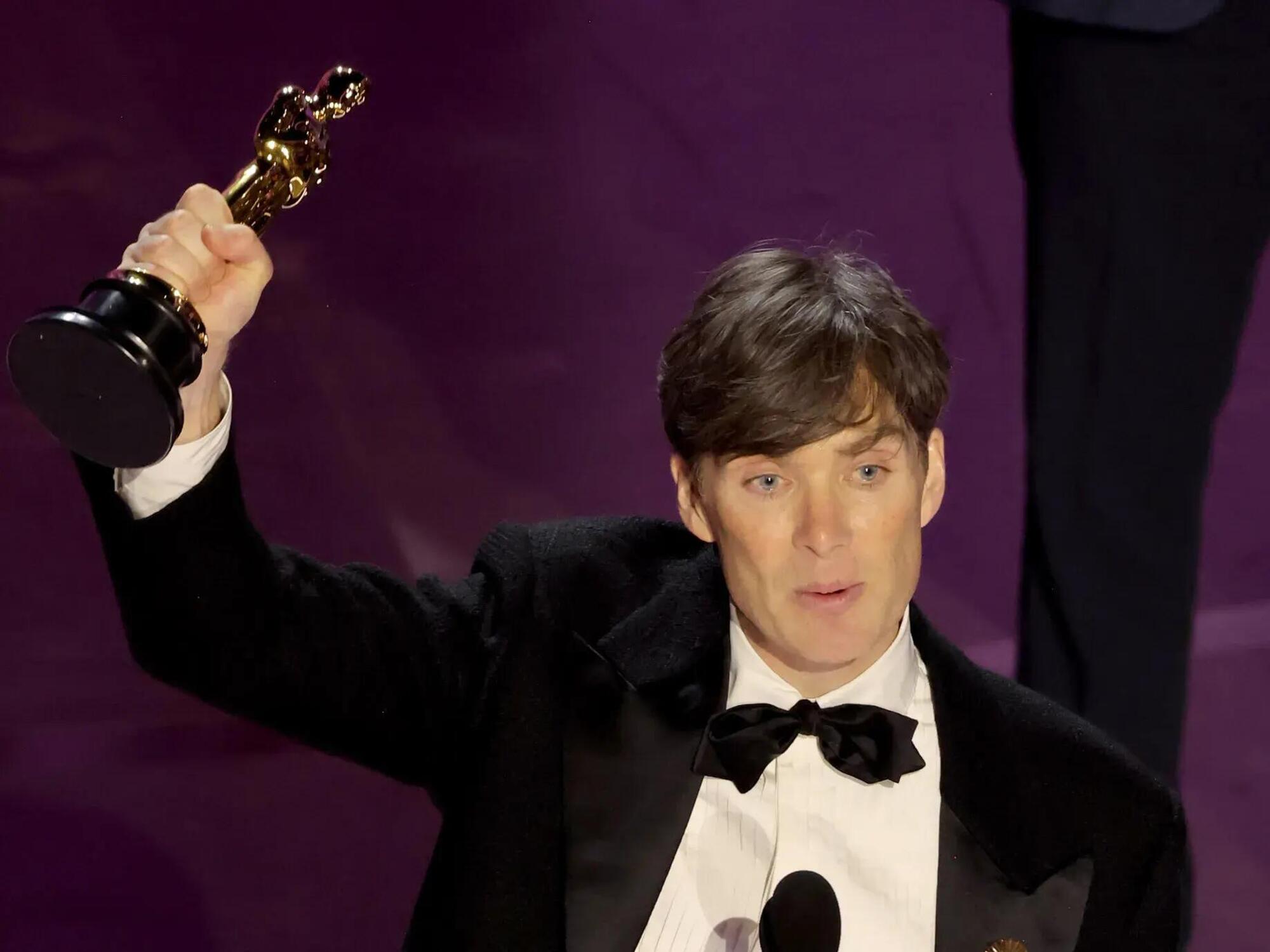 Cillian Murphy vince l&#039;Oscar come miglior attore