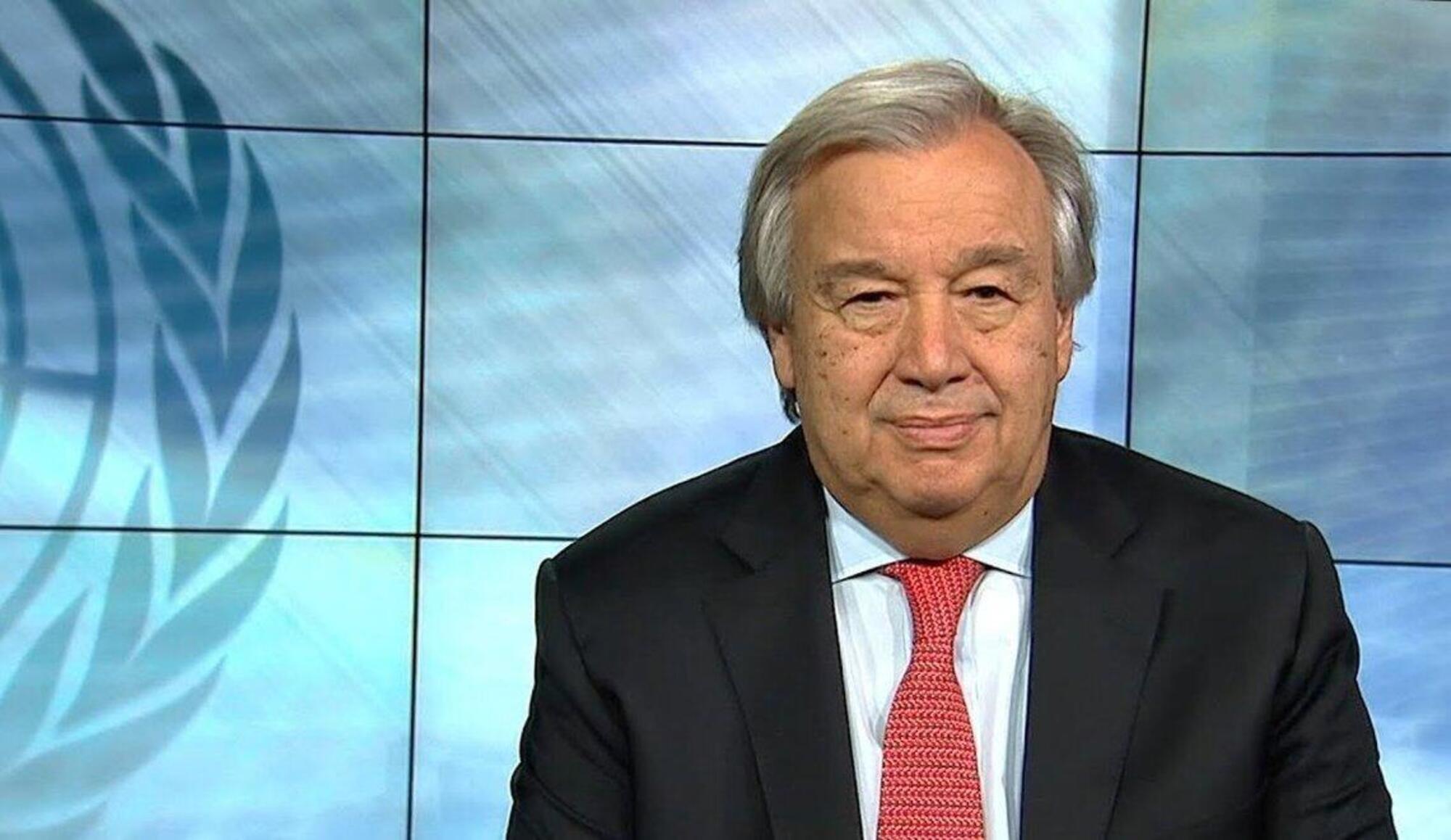 Il Segretario generale dell&#039;ONU Antonio Guterres