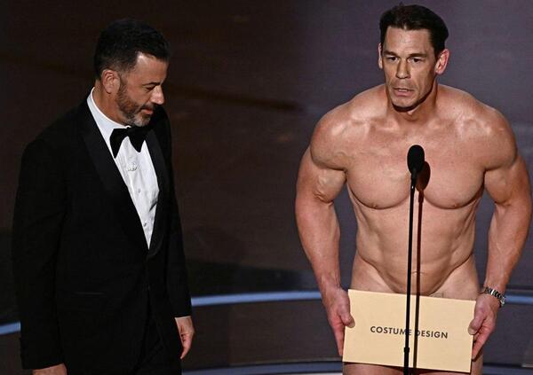 John Cena nudo agli Oscar &egrave; la massima espressione dell&#039;ironia MeToo?