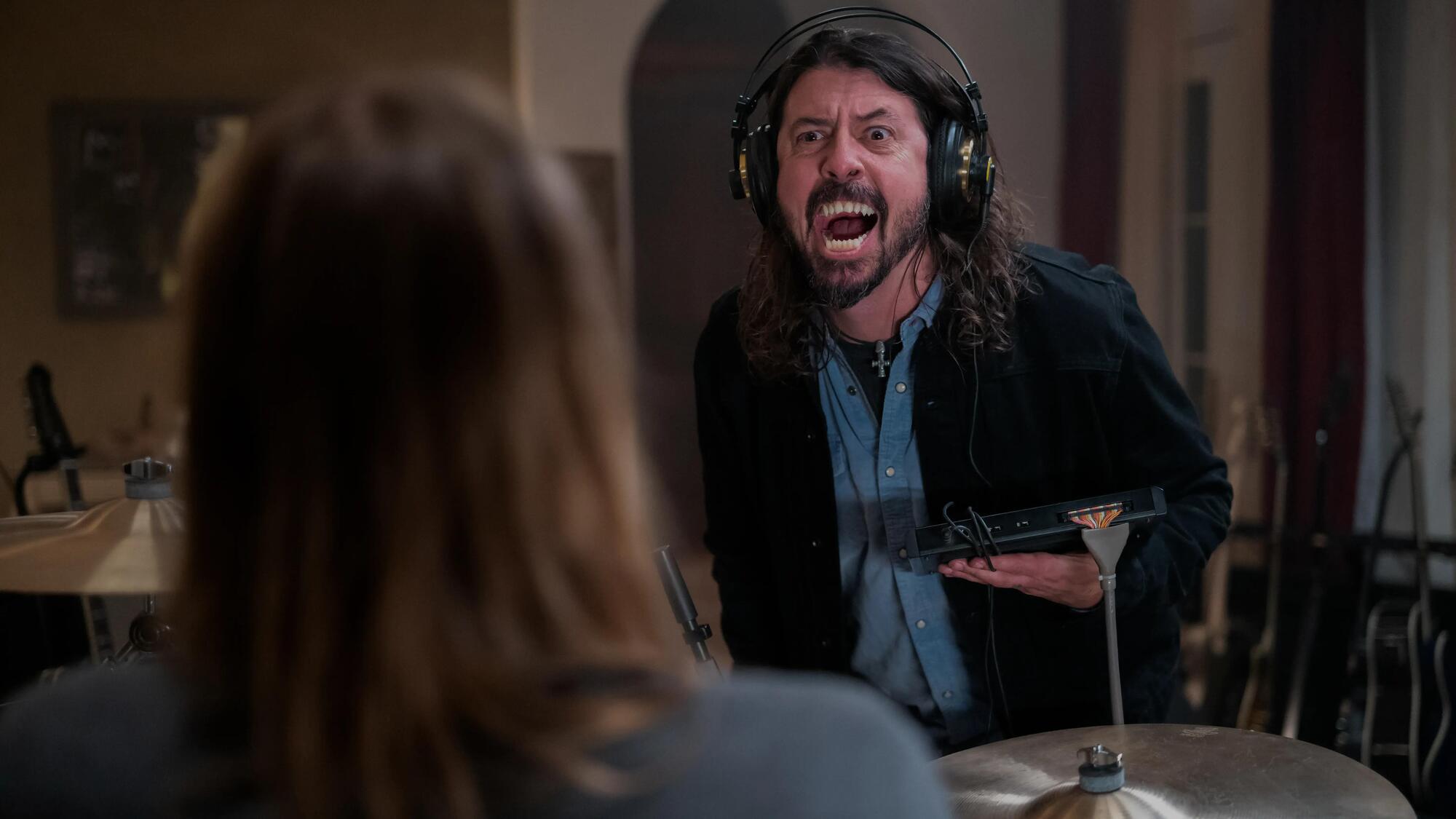 Dave Grohl in Studio 666 