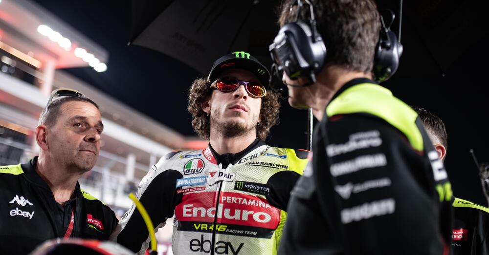 Ok, ma perch&eacute; Marco Bezzecchi prende paga con la Ducati GP23? Lui la racconta cos&igrave;: &ldquo;Sembra di essere in sella a un cavallo selvaggio&rdquo;