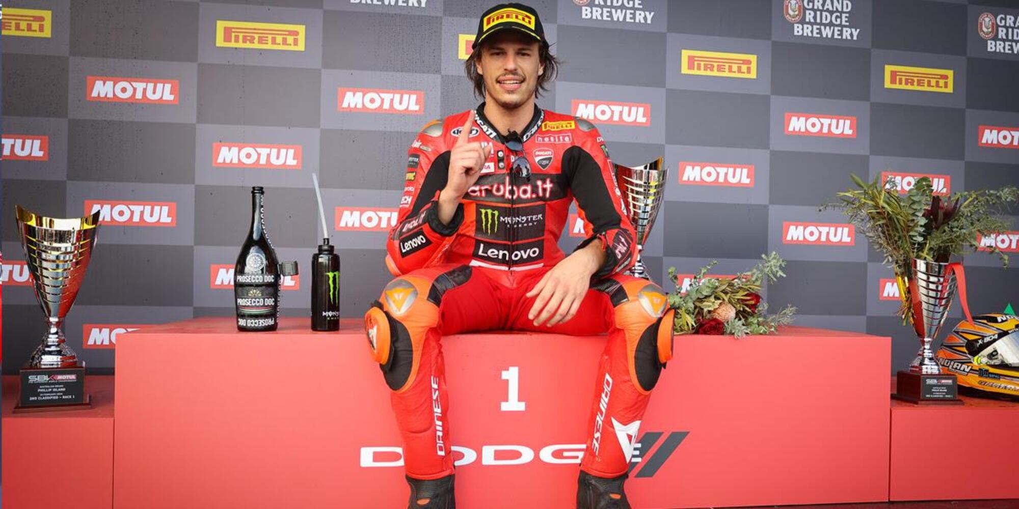 Nicolò Bulega 2024 SBK Phillip Island