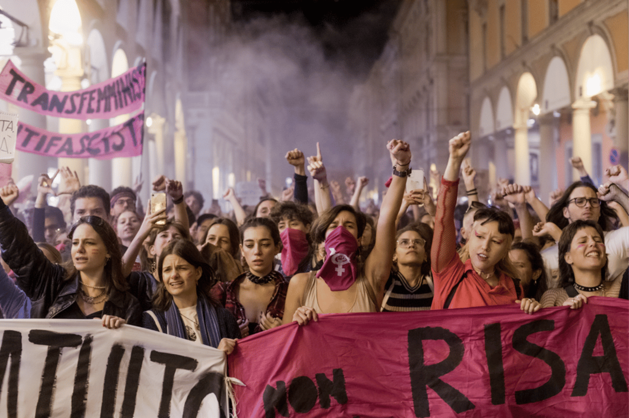 Una qualsiasi protesta femminista 