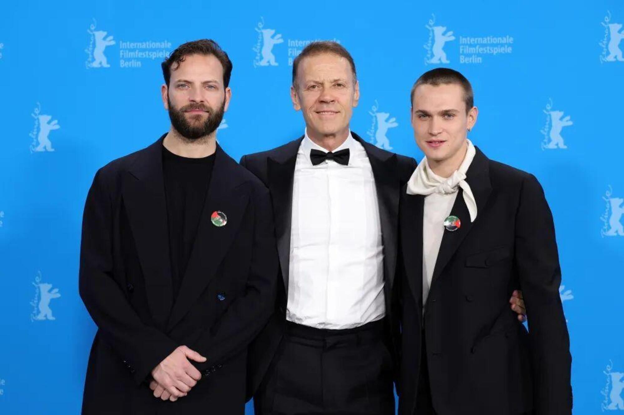 Rocco Siffredi con Alessandro Borghi