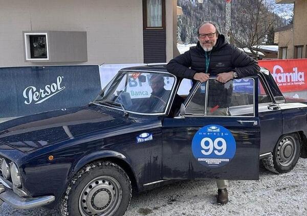 Guido Meda, Davide Valsecchi, una vecchia Alfa e la storia in Formula 1 della March di Brambilla a Imola