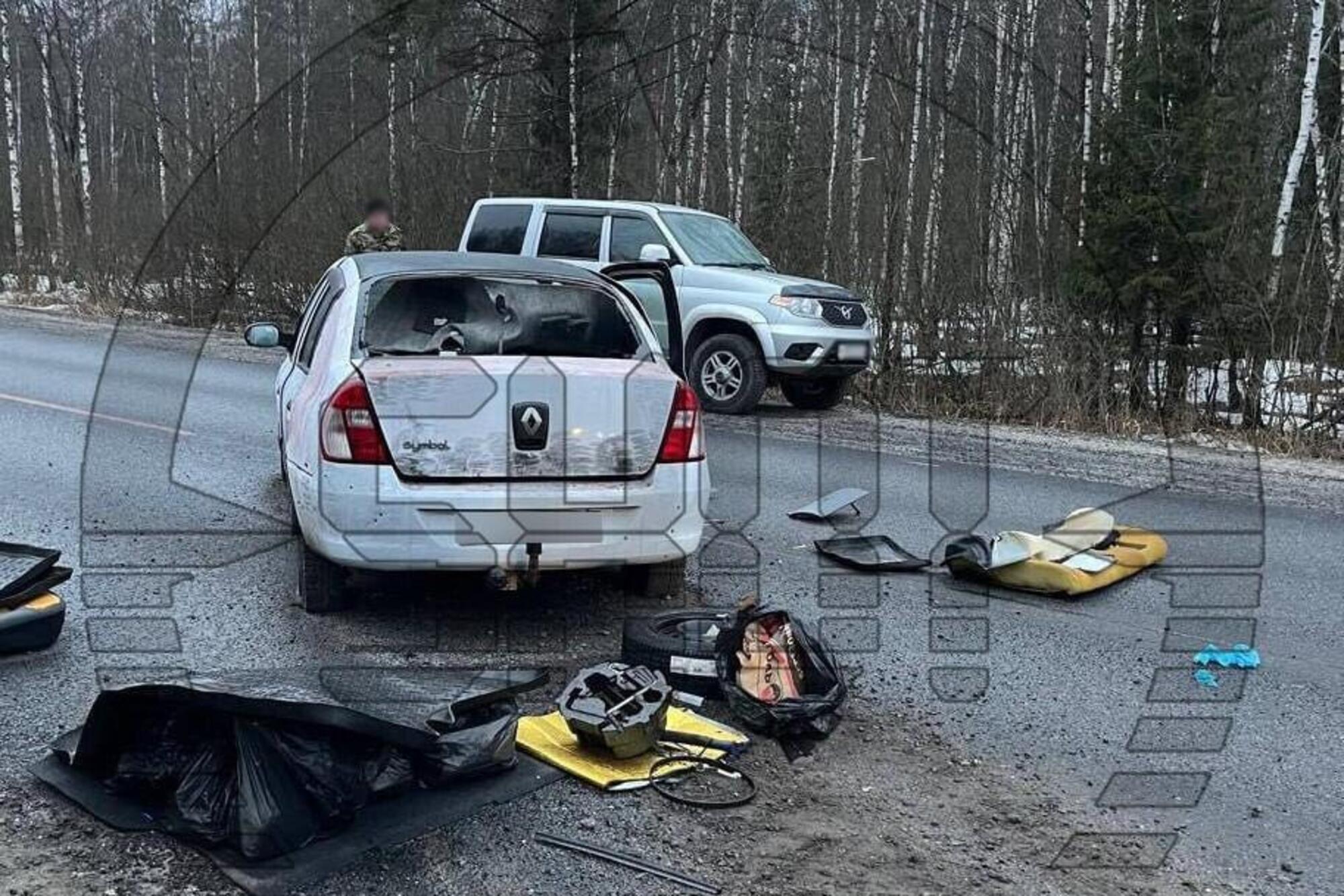 La Renault Symbol dei terroristi