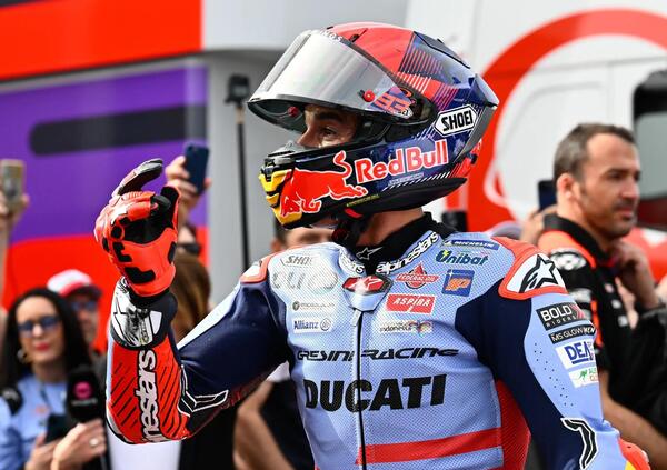 Marc Marquez &egrave; tornato. Primo podio, prima Ducati al traguardo: &quot;Non voglio nascondermi, se partissimo davanti...&quot;