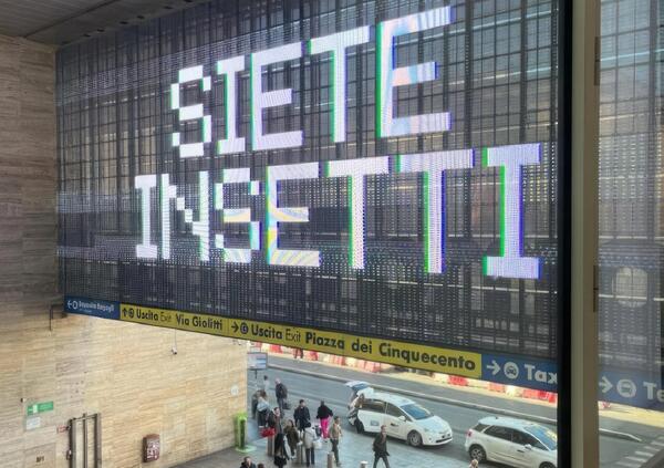 Ok, ma che caz*o stanno facendo Netflix e Ferrovie nelle stazioni con &ldquo;Siete insetti&rdquo; e &ldquo;Il problema dei tre corpi&rdquo;? Procurato allarme solo per marketing dopo attentati e allarme bomba? [VIDEO]