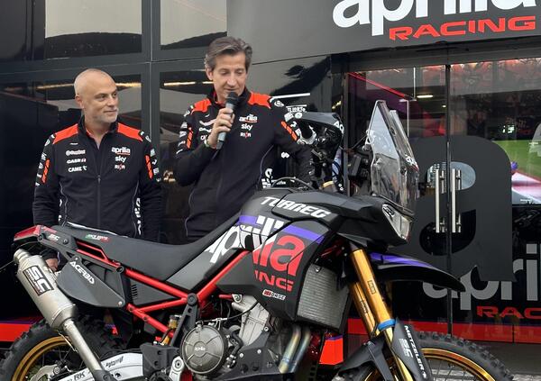 Prendi un&#039;Aprilia Tuareg Racing e scrivi la storia dei rally: dall&#039;officina dei Guareschi al paddock di Portim&atilde;o, la dual sport da corsa &egrave; pronta al 2024