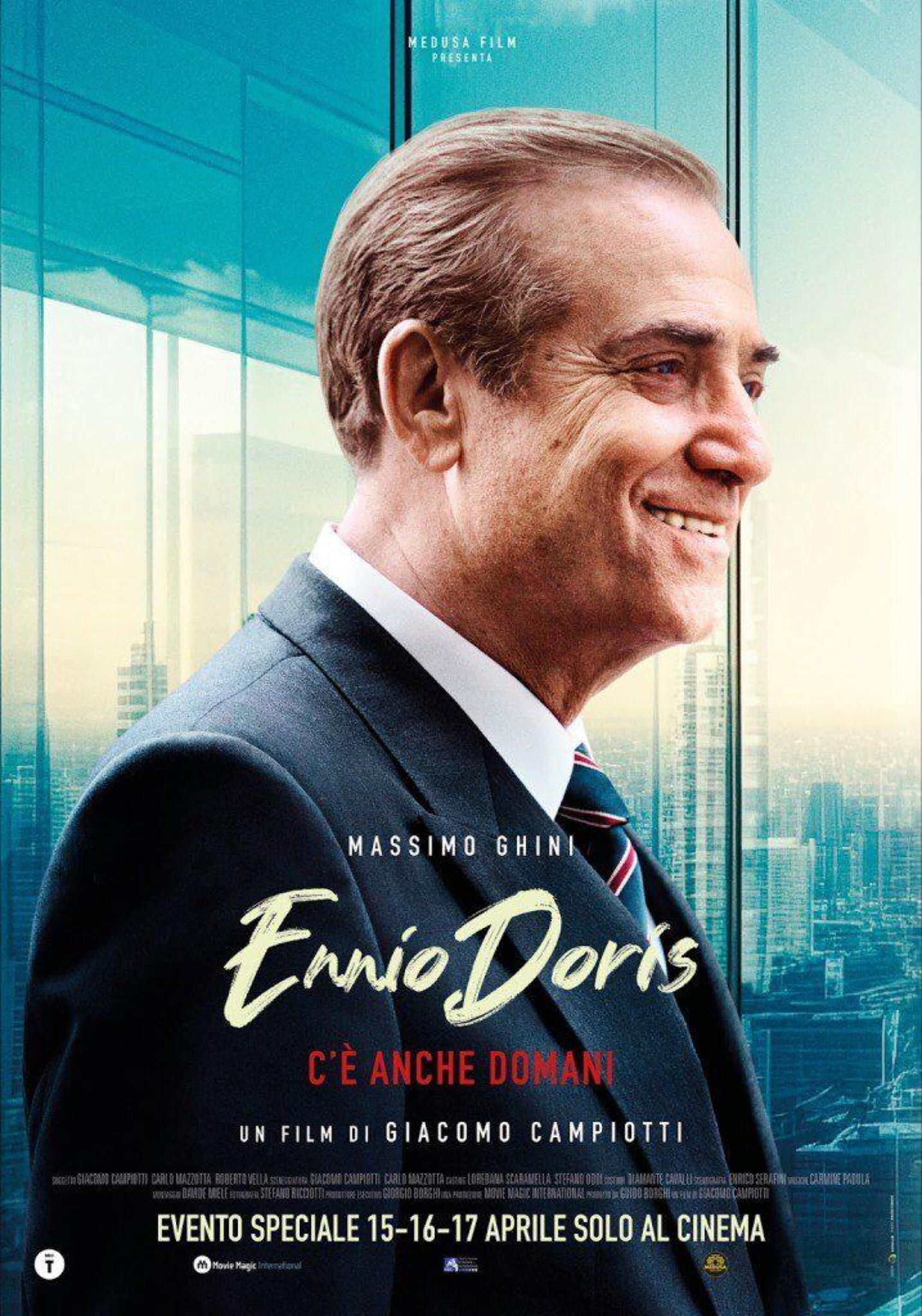 Massimo Ghini nel poster di "C'è anche domani"