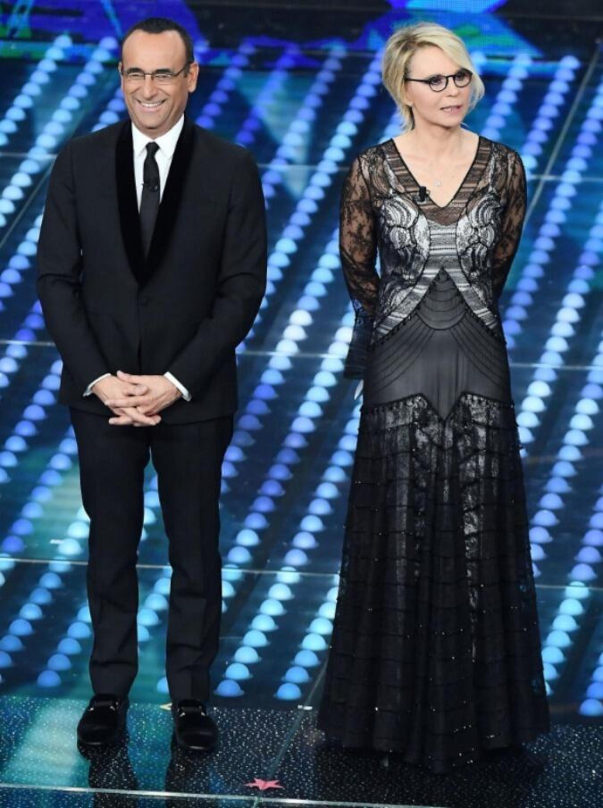 Maria De Filippi e Carlo Conti a &ldquo;Sanremo 2017&rdquo;