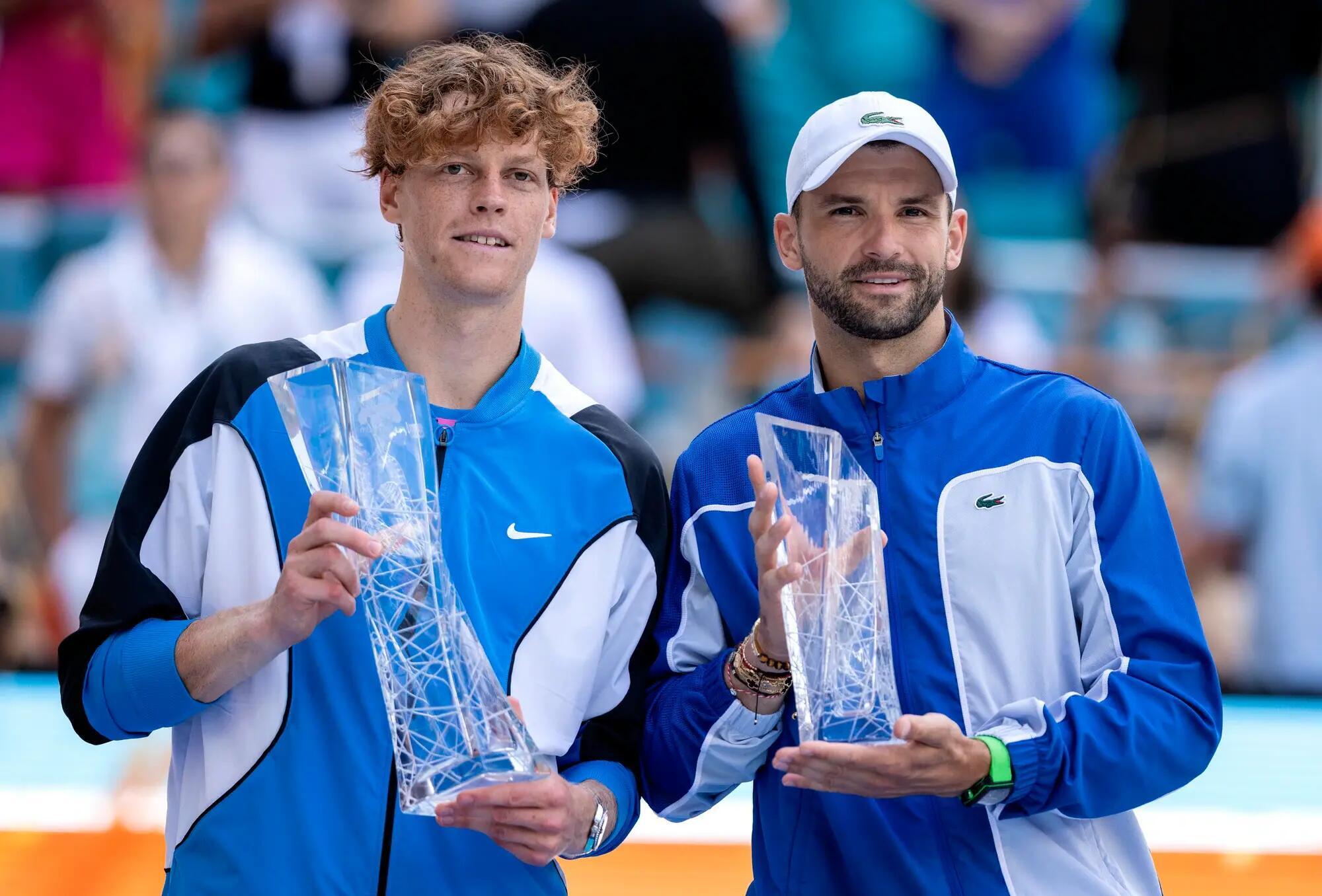 Jannik Sinner e Carlos Alcaraz