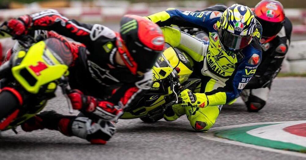 E&rsquo; sempre Italia vs Spagna: Valentino Rossi e gli altri dell&rsquo;Academy fedeli al polso destro, Espargar&ograve; e Martin invece&hellip;