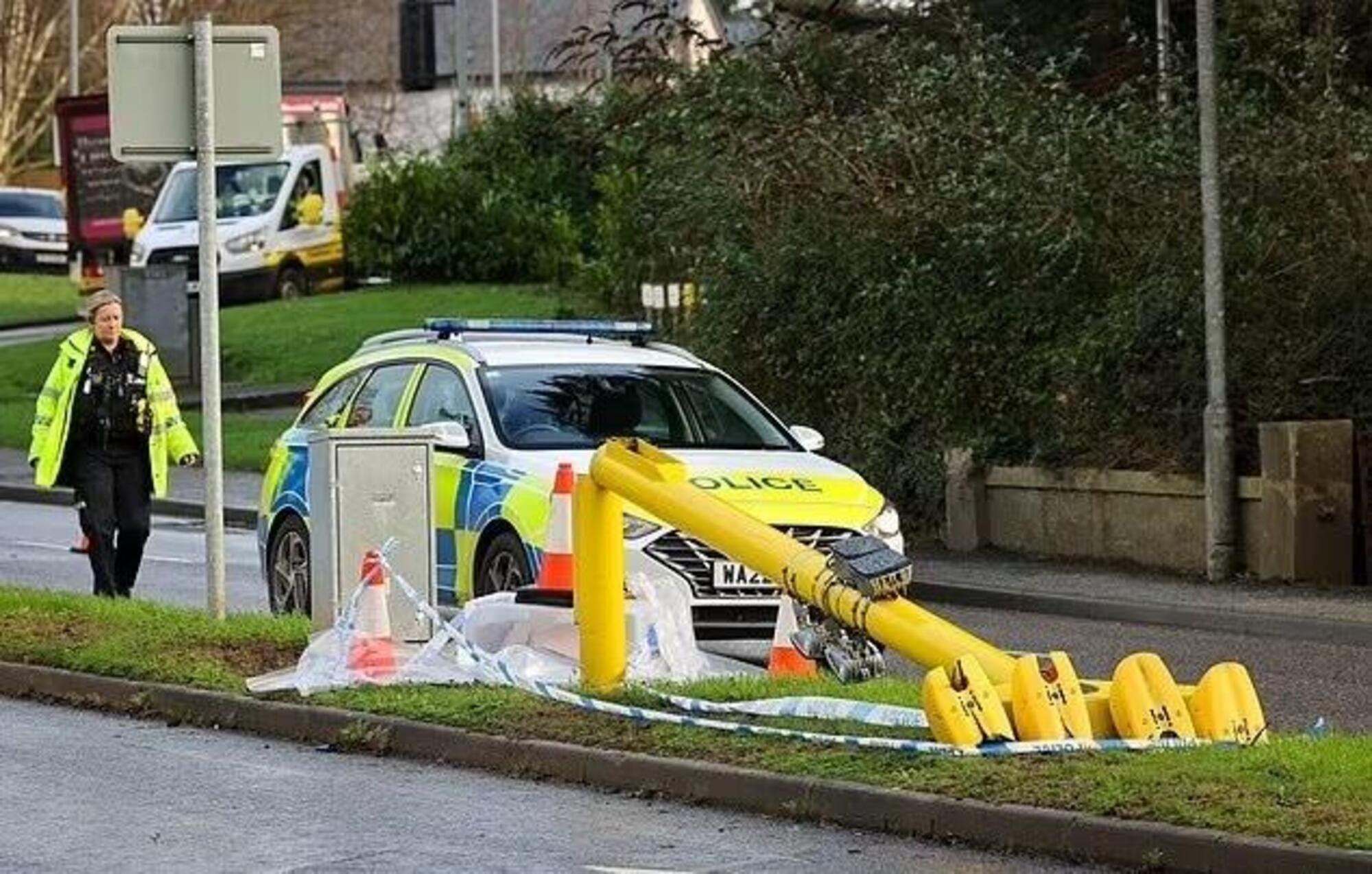 polizia inglese autovelox