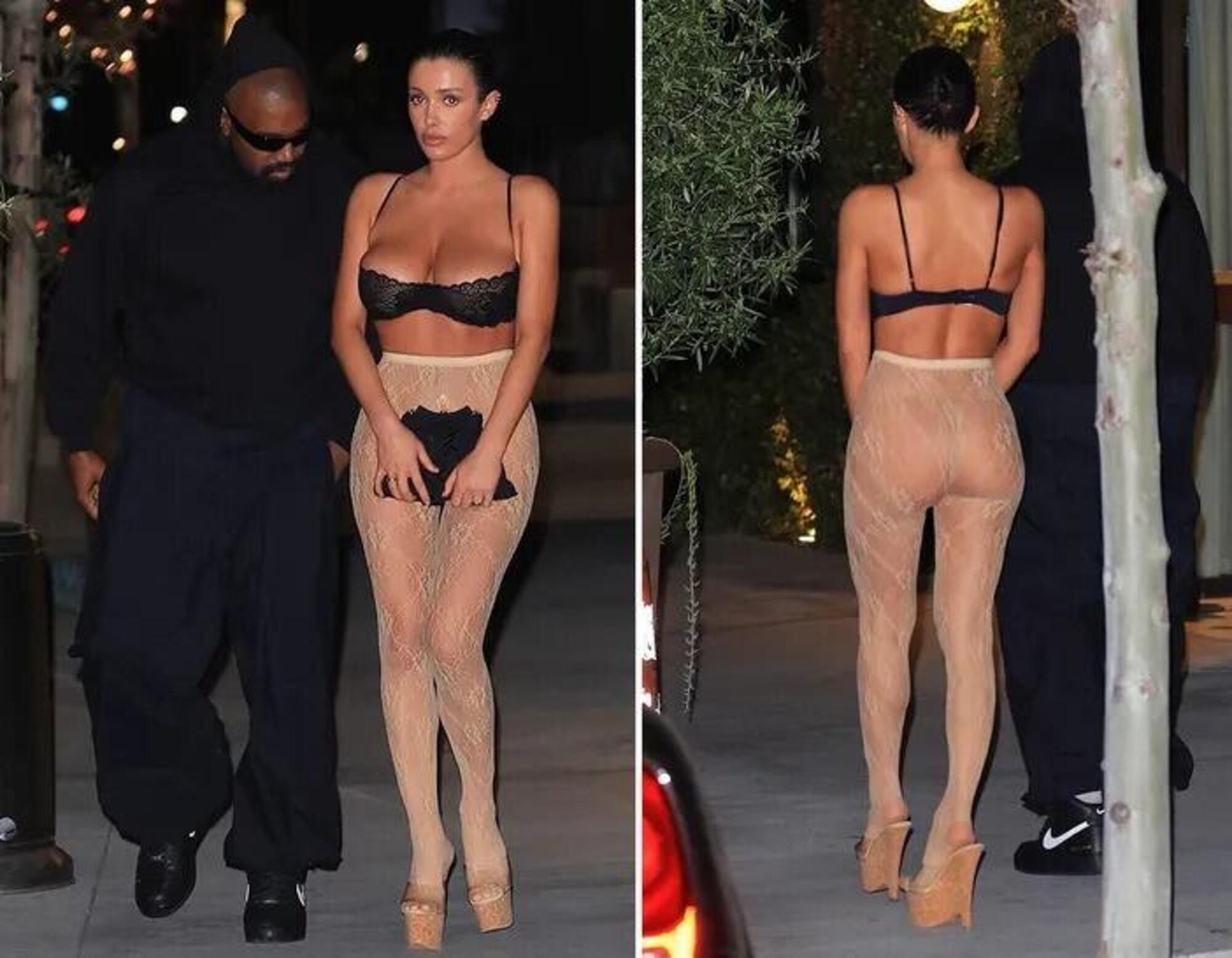 Bianca censori Kanye west los angeles