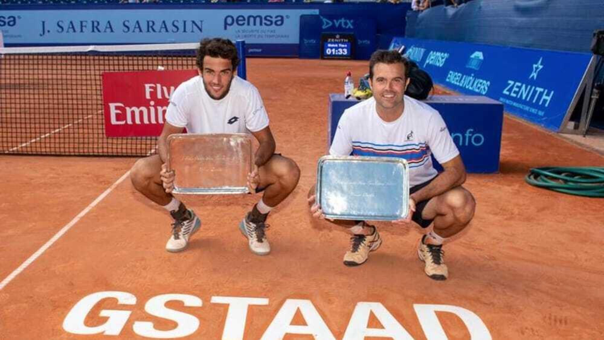 Daniele bracciali e Matteo Berrettini