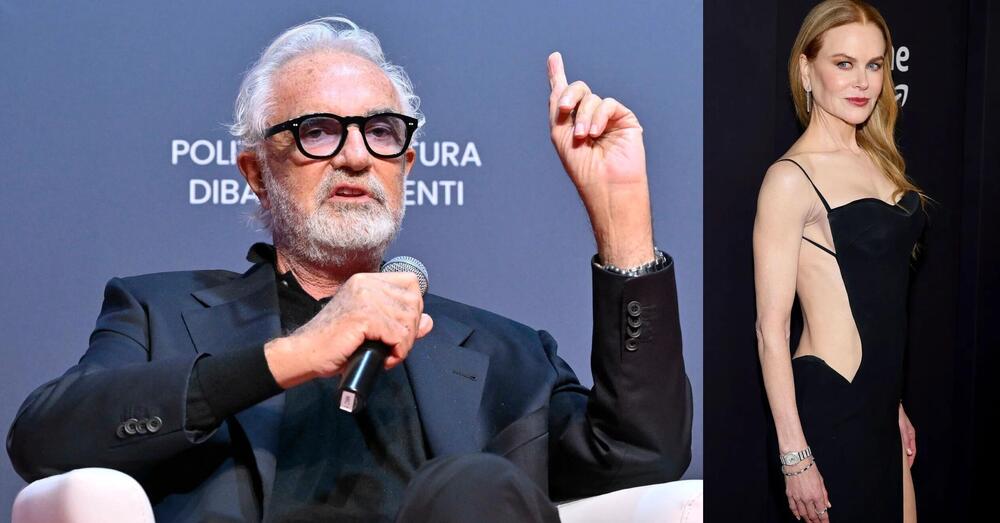 Ma che ci fa Nicole Kidman a casa di Flavio Briatore? E cosa sono quei segni sulle braccia?