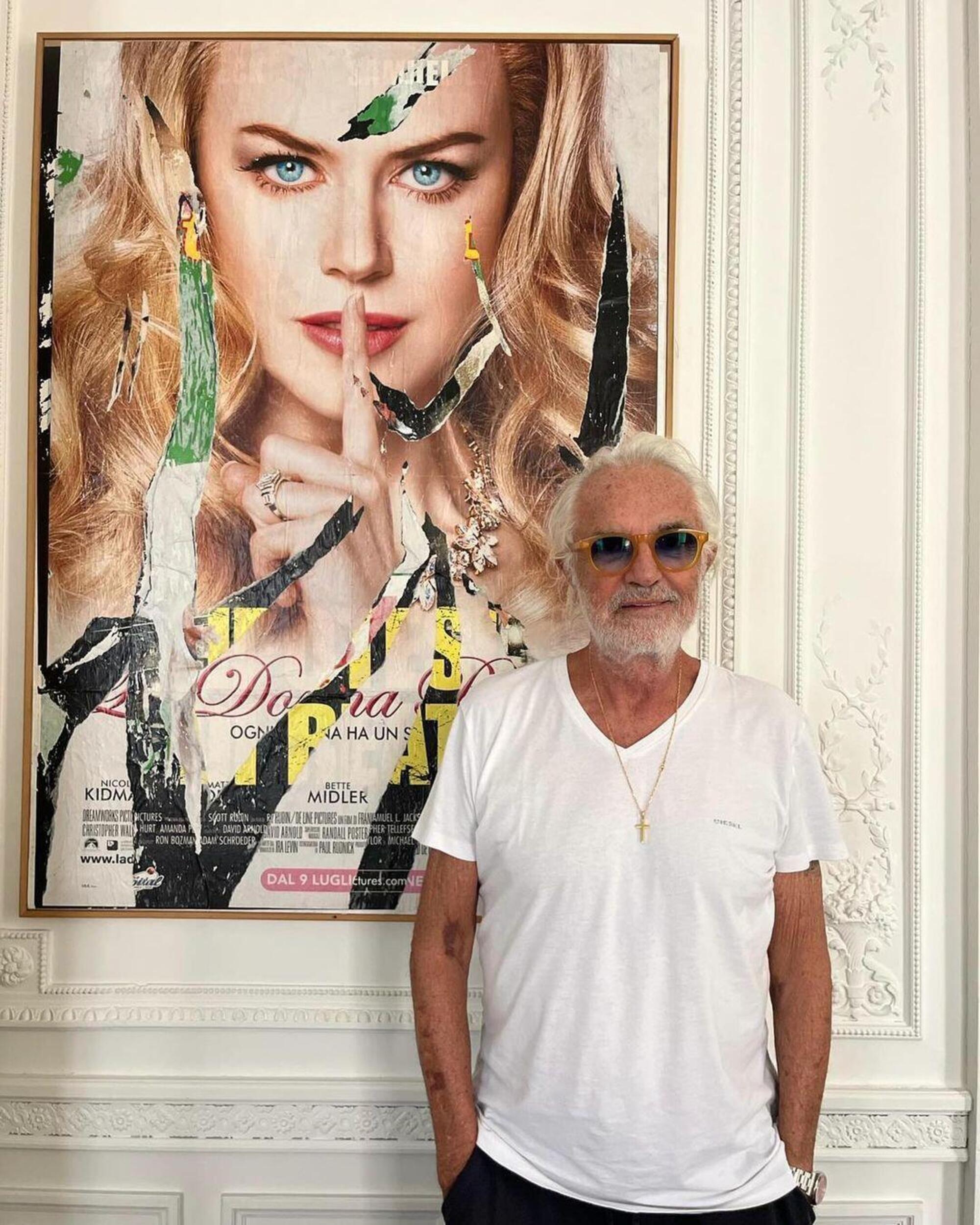 La foto pubblicata su Instagram da Flavio Briatore