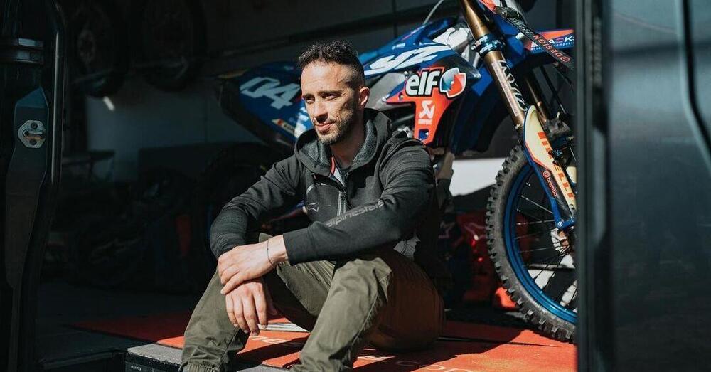 Andrea Dovizioso, incidente col motocross: elicottero e trauma cranico, ecco come sta