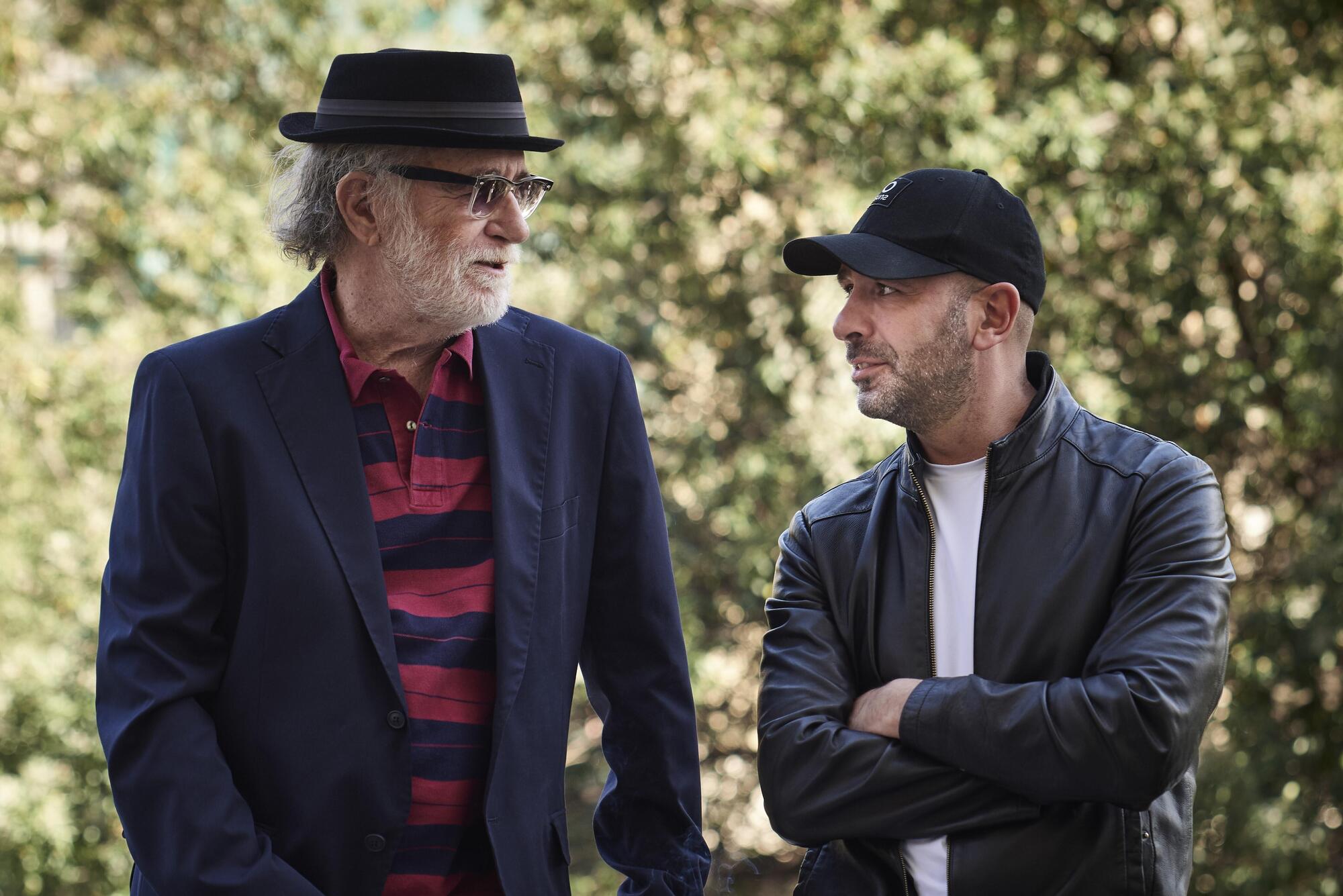 Francesco de Gregori e Checco Zalone, foto Daniele Barraco