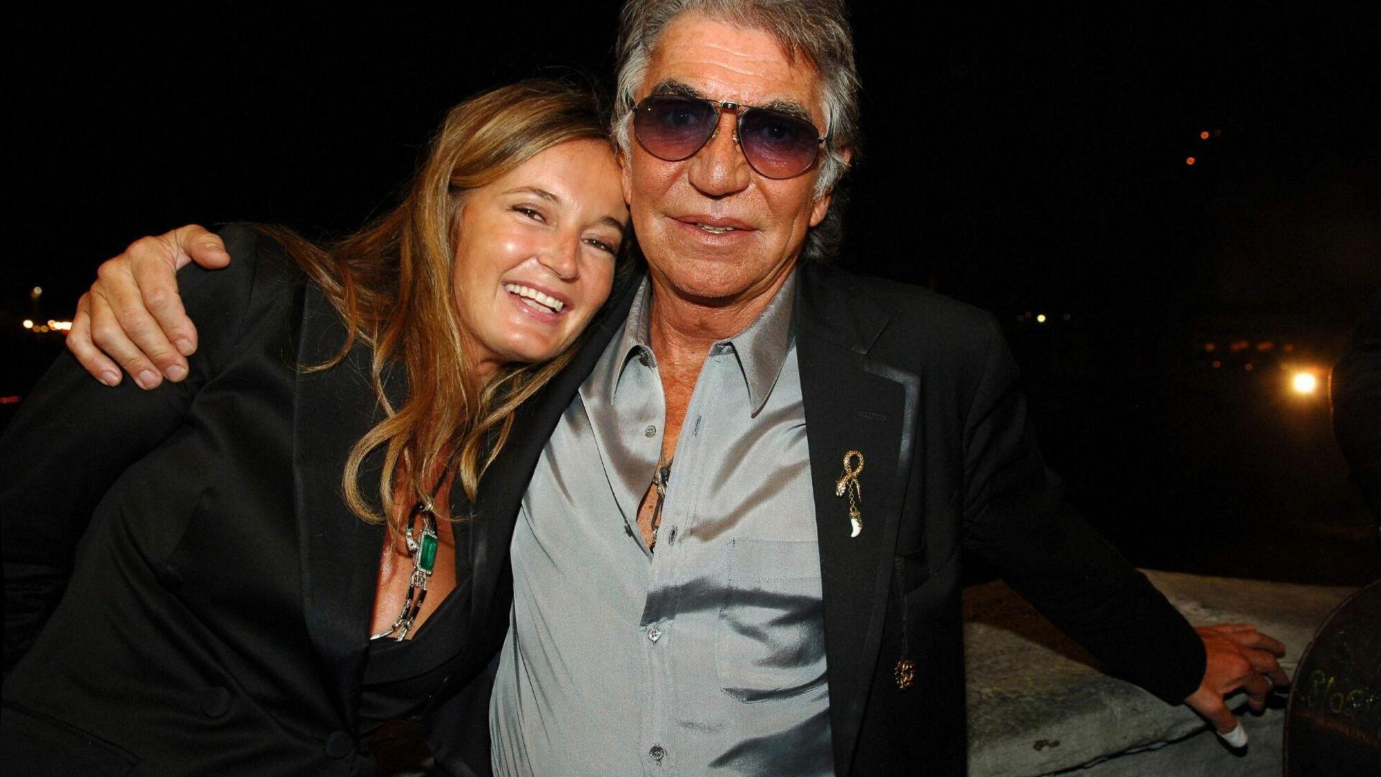 Roberto Cavalli e Eva Maria D&uuml;ringer