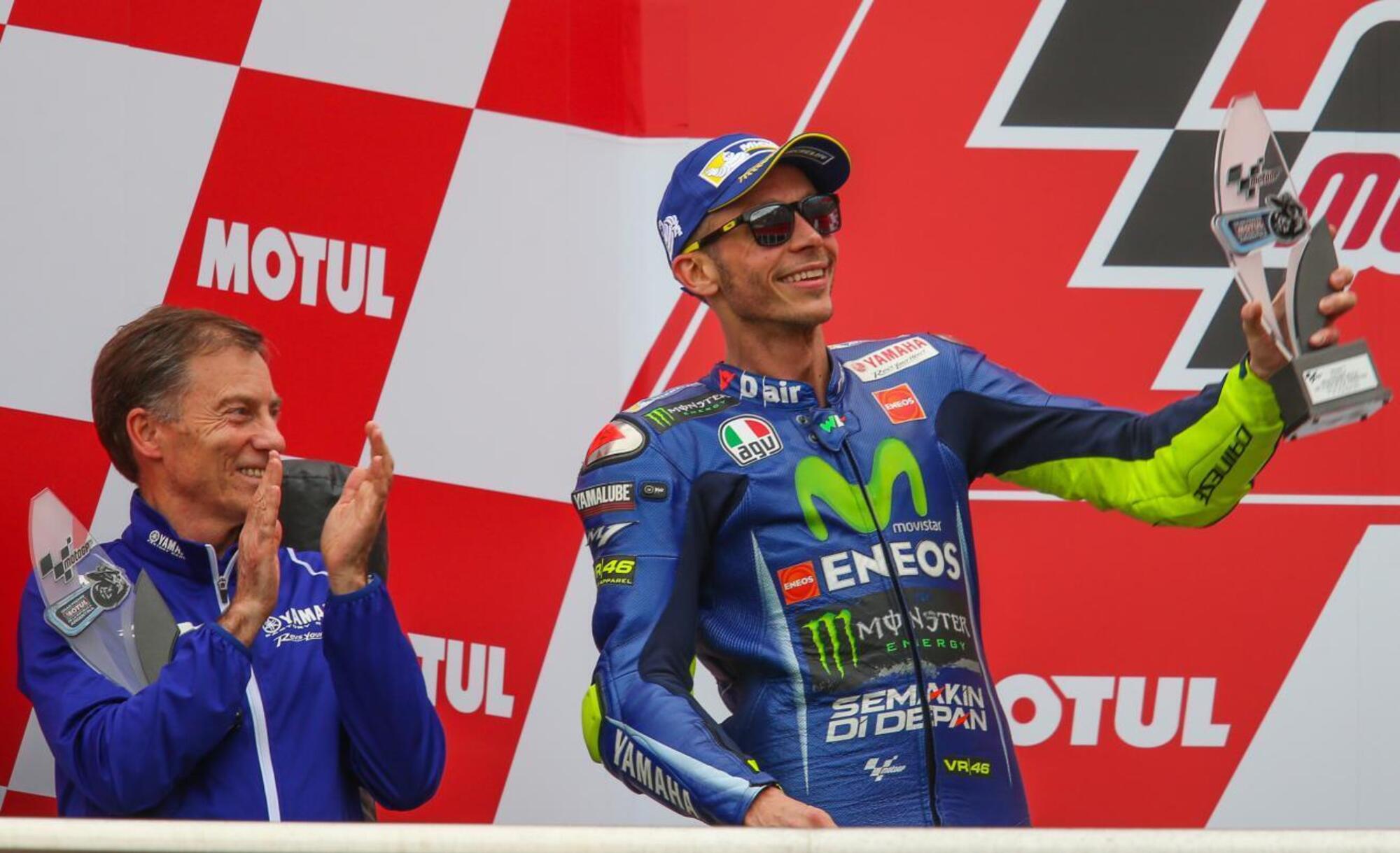 Lin Jarvis e Valentino Rossi