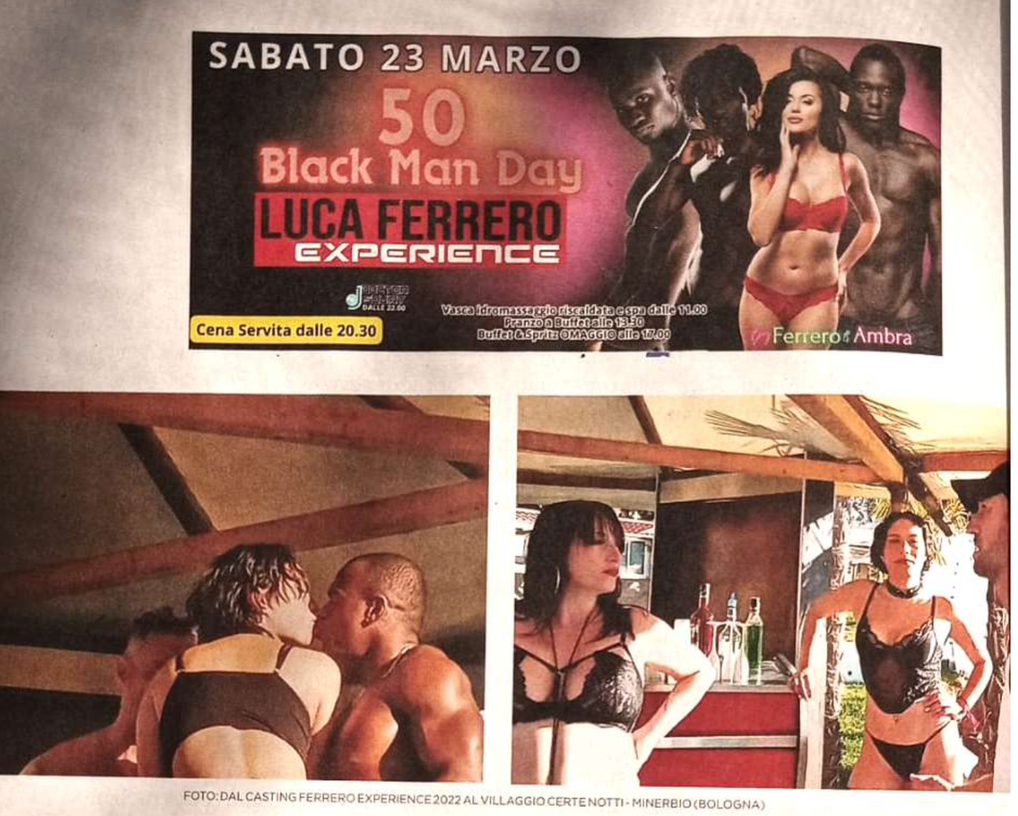 Casting Ferrero Experience 2022 villaggio 'Certe notti' in Fq magazine