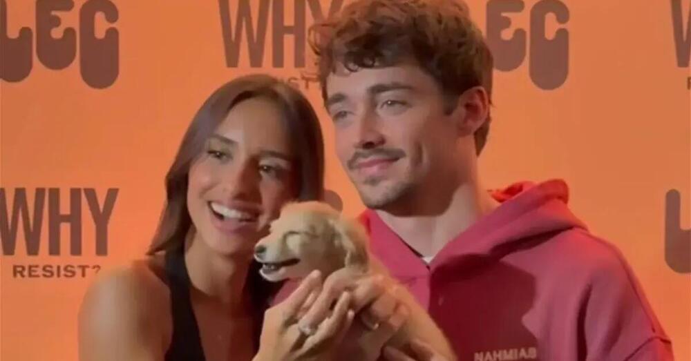 Charles Leclerc ha un nuovo cane e scoppia la polemica: &ldquo;Qualcuno gli dica che non &egrave; un accessorio&rdquo;