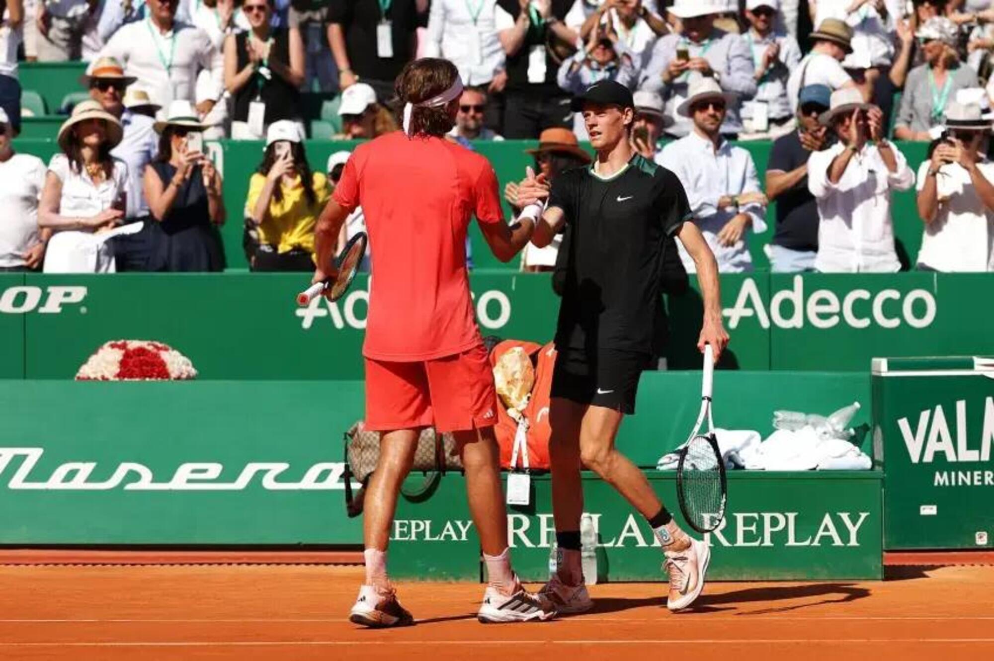 Stefanos Tsitsipas e Jannik Sinner