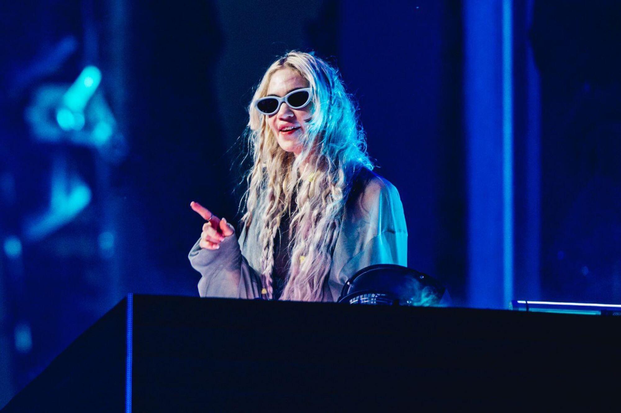 Grimes al Coachella Festival