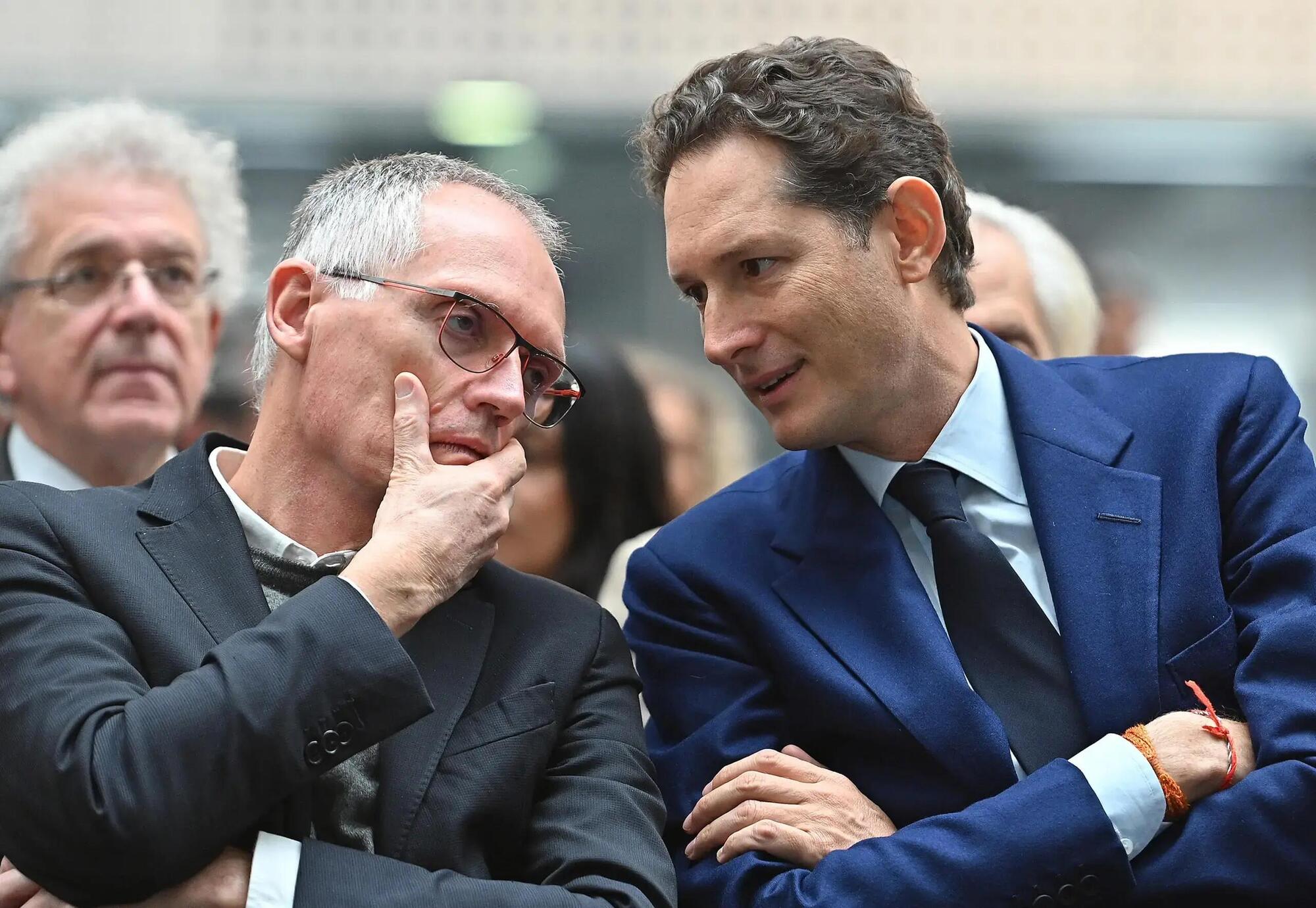 Carlos Tavares e John Elkann