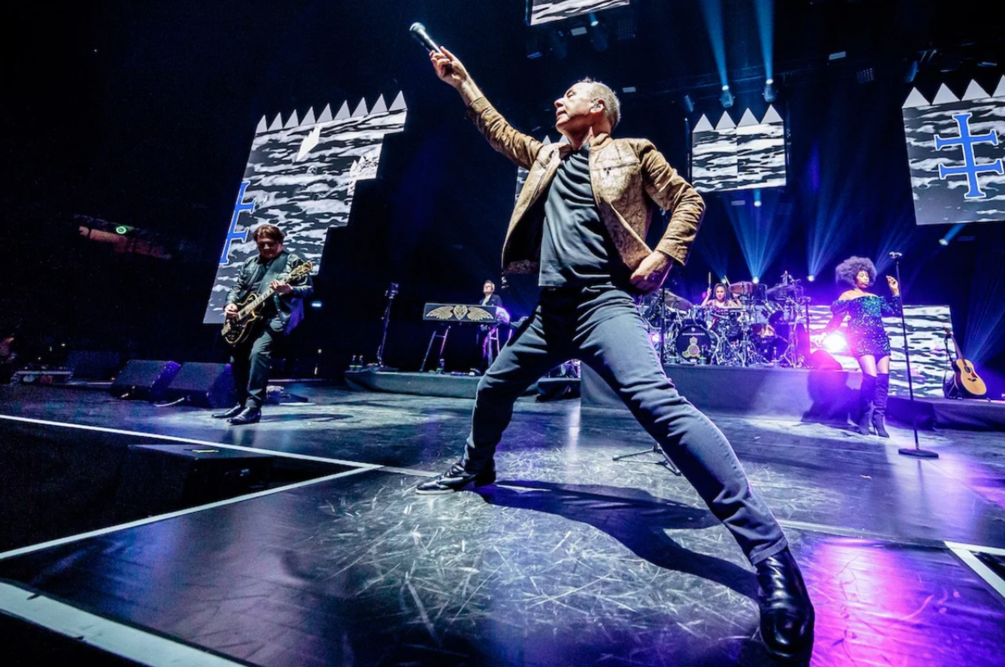 Jim Kerr coi Simple Minds al Forum di Milano