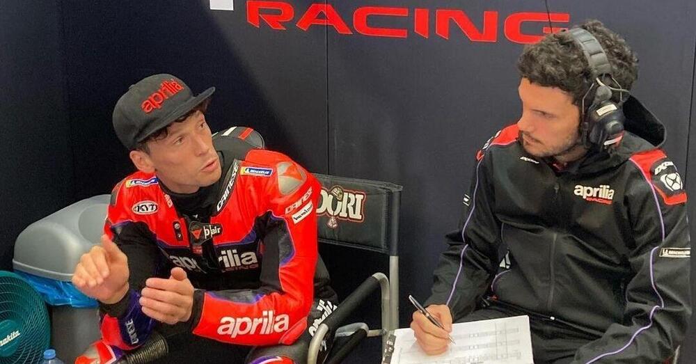 Ok, ma come funziona lo sviluppo in MotoGP? Ce lo racconta Marco De Lazzari di Aprilia: &ldquo;Se col pilota non funziona sei finito&rdquo;