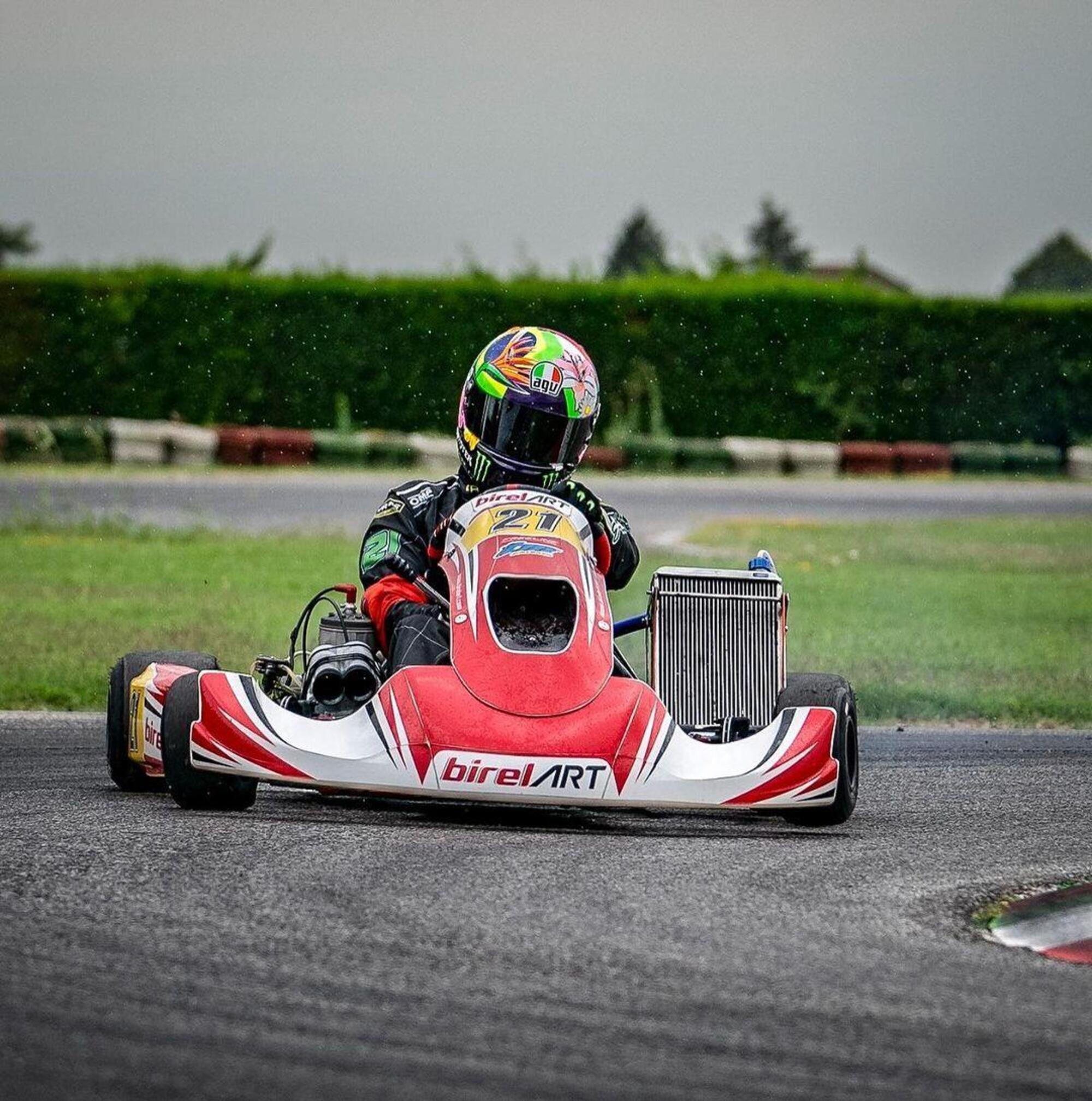 Franco Morbidelli karting Birel Art