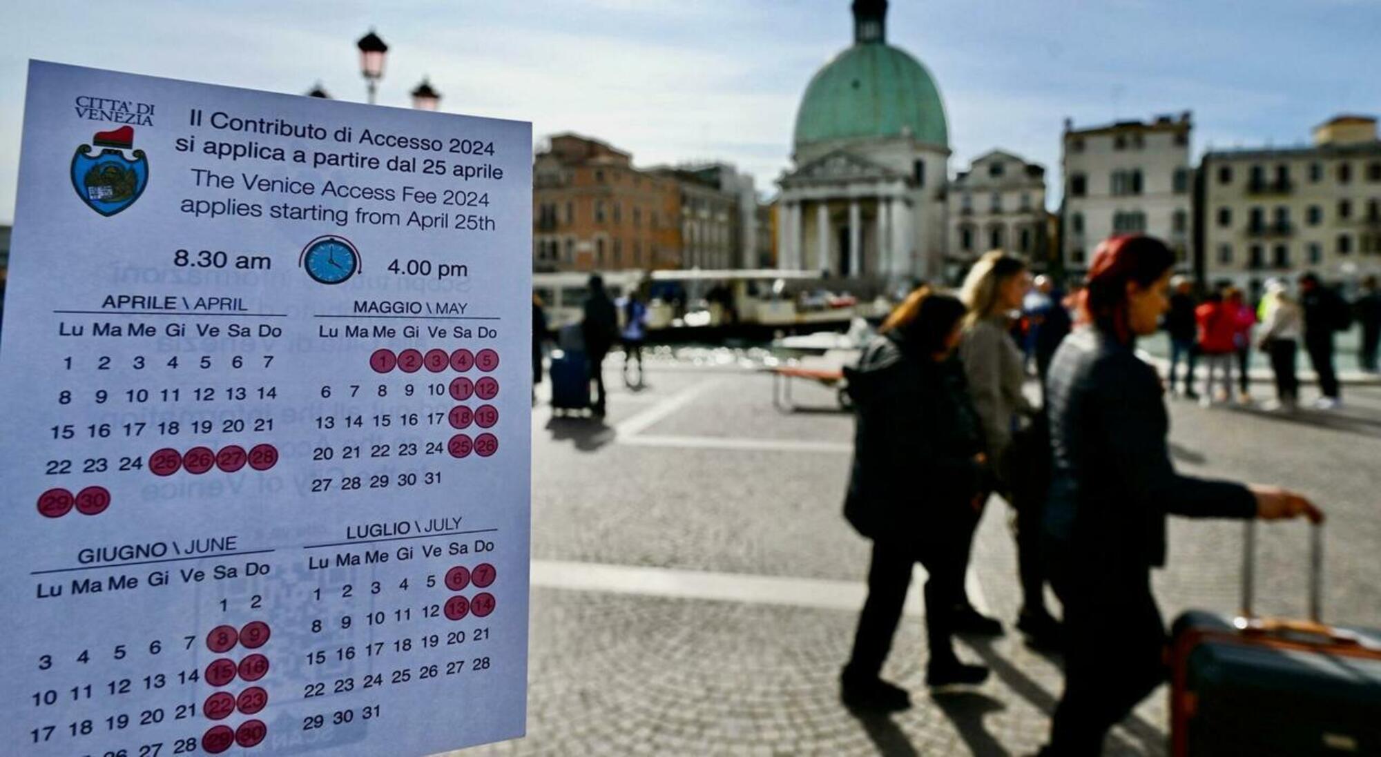 A Venezia &egrave; partito il ticket d&#039;ingresso