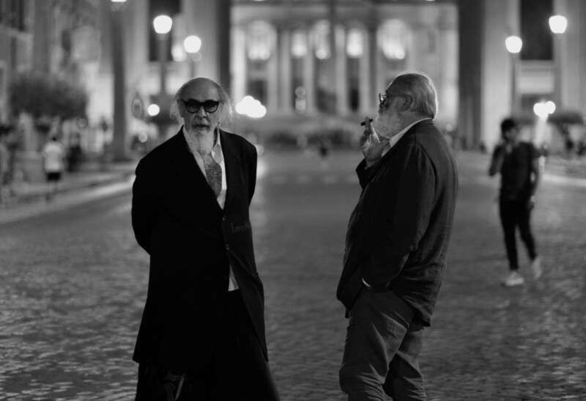 Roberto D'agostino e Marco Giusti in Roma, Santa e Dannata
