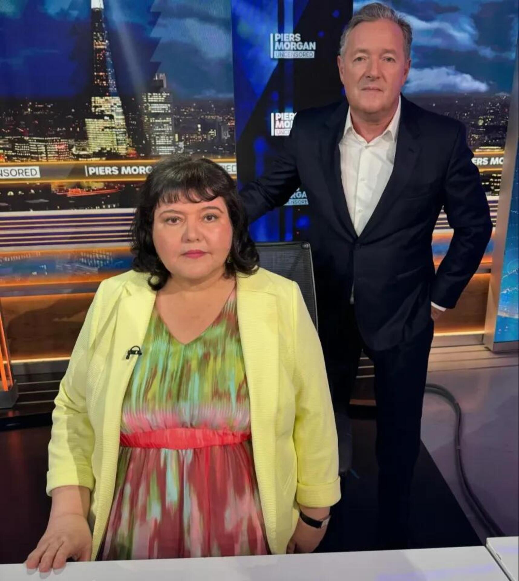 La vera Martha, ovvero Fiona Harvey intervistata da Piers Morgan