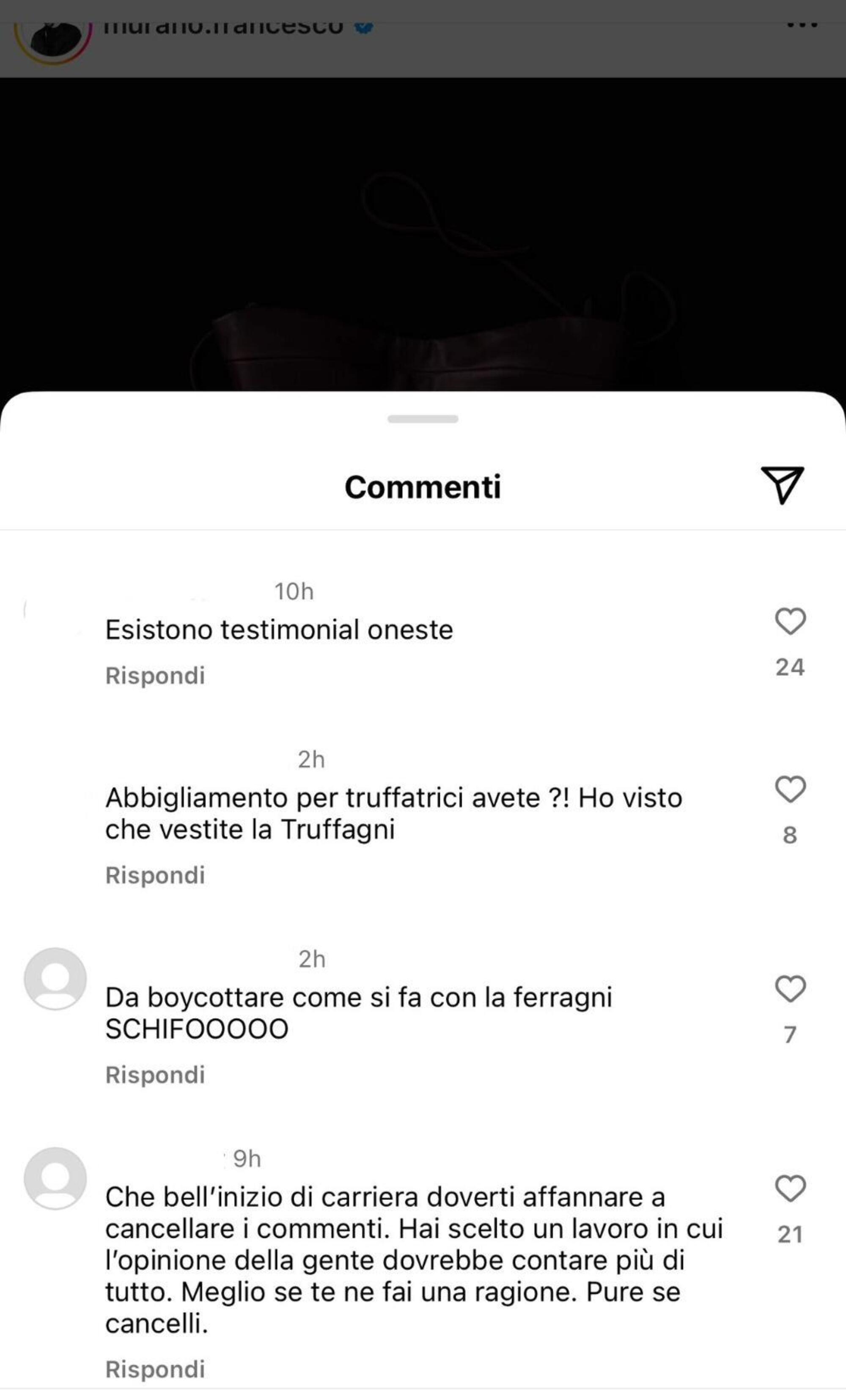 Insulti sotto il profilo di Francesco Murano