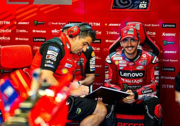 S&igrave;, a Le Mans stiamo vedendo il Pecco Bagnaia da quarto mondiale: &ldquo;Abbiamo cambiato la moto, se dico come gli altri mi copiano tutti&rdquo;