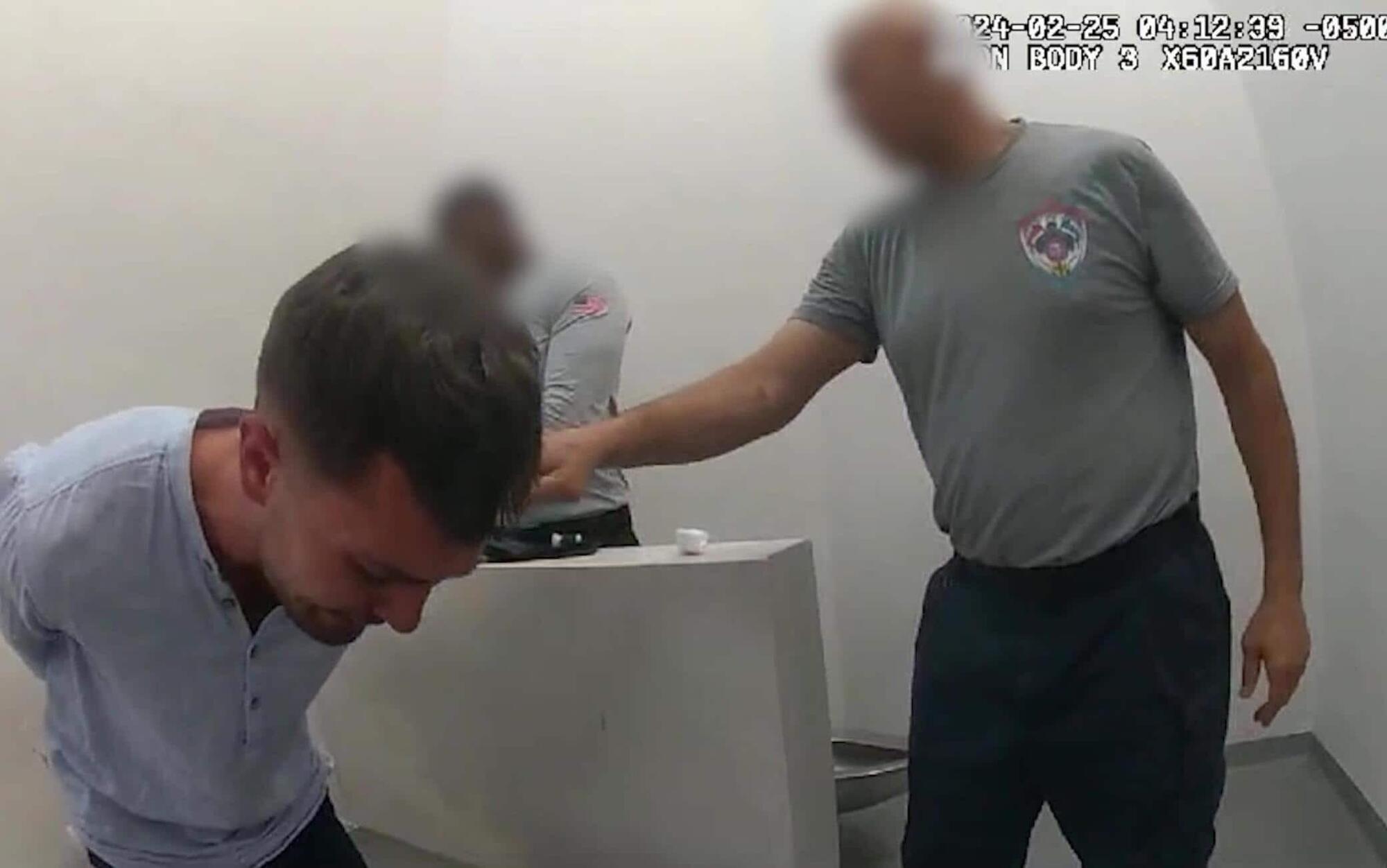 I video di Matteo Falcinelli arrestato a Miami