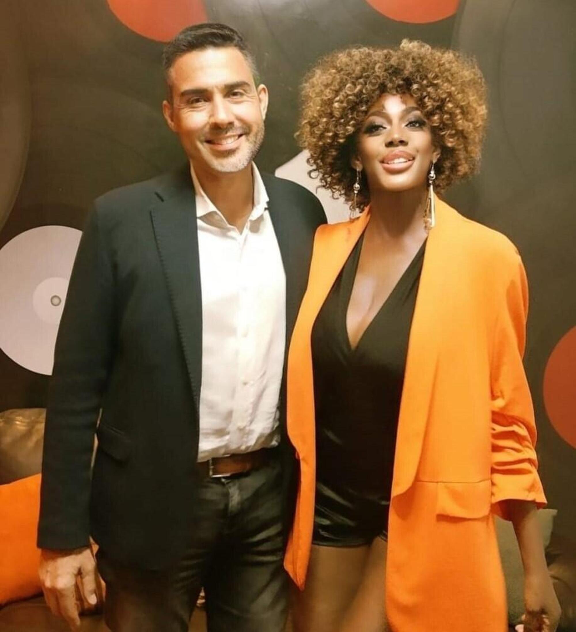 Sylvie Lubamba e Roberto Vannacci