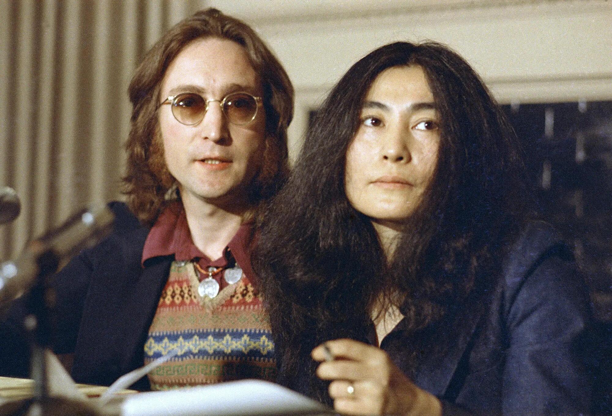 John Lennon e Yoko Ono